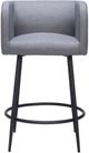 Zuo® Modern Horbat Gray Counter Stool-2