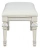 Furniture of America® Stella Mia Creamy White Bench-2