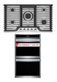 Frigidaire Gallery Cooking 2 Piece Package 467 GCWD3067AF-GCCG3648AS-0