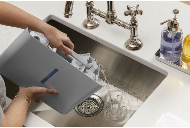 GE® 50 Pt. Stratus Grey Portable Dehumidifier-3
