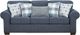 Affordable Furniture 3540 Belhaven Indigo Queen Sleeper Sofa-2