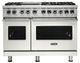 Viking® 5 Series 48" Pure White Pro Style Dual Fuel Range with Griddle-0