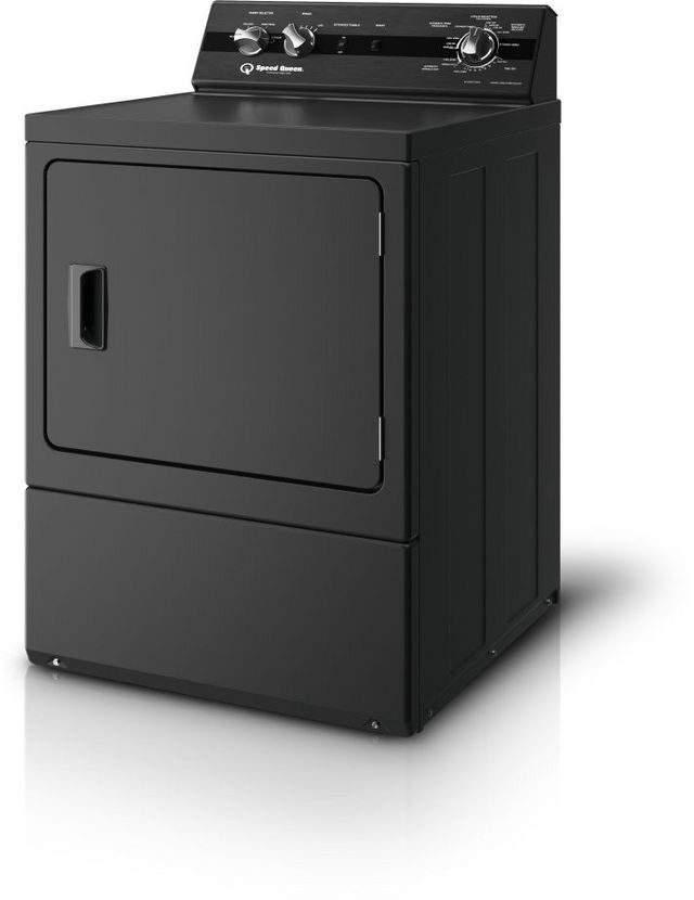 Speed Queen® Matte Black Laundry Pair-6