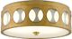 Currey & Company Go-Go Brass Flush Mount Lighting-0