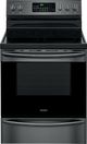 Frigidaire Gallery® 29.88" Black Stainless Steel Free Standing Electric Range-0