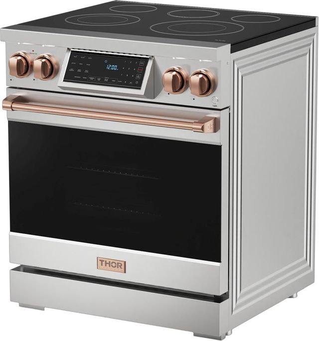 Thor Kitchen® Gordon Ramsay Series 30" Stainless Steel Pro Style Electric Range-2