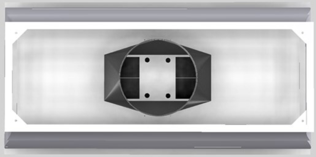 Vent-A-Hood® Designer Series 60" White Island Range Hood-3