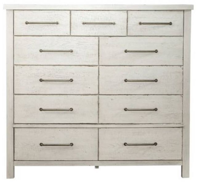Liberty Furniture Modern Farmhouse Flea Market White Chesser-1