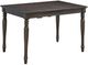 aspenhome® Cambridge Cracked Pepper Extendable Counter Table-1