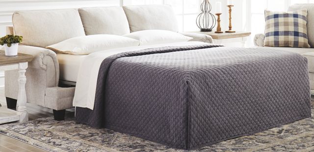 Benchcraft® Meggett Linen Queen Sofa Sleeper-0