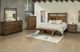 International Furniture Direct Parota Brown Nightstand-1
