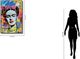Classy Living Expressive Graffiti Art Freedom Portrait Wall Art-2
