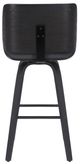 Armen Living Tyler Gray 30" Swivel Bar Stool-2