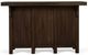 Bramble Customizable Tuscan Bar with 3 Drawers and Wine Racks-3