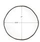 Uttermost® Lowen Dark Bronze Round Mirror-2