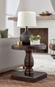 aspenhome® Hermosa Umber Round End Table-2