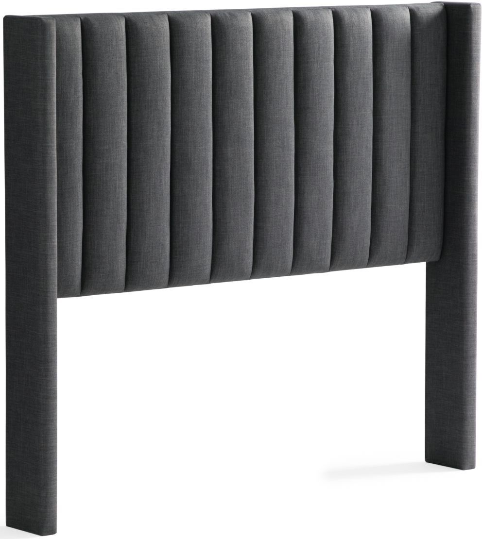 Malouf® Blackwell Charcoal Queen Headboard