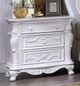 Furniture of America® Ventresca 4-Piece White Queen Bedroom Set-2