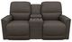 La-Z-Boy® Cade Smoke Manual Reclining Loveseat with Console-1