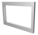 Hestan® 30" Stainless Steel Microwave Convection Trim Kit-0