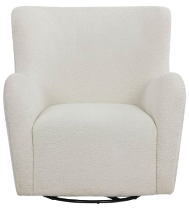 Signature Design by Ashley® Rowenburg Cream Swivel Glider Accent Chair-2
