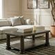 Signature Design by Ashley® Bannette Dark Brown Rectangular Cocktail Table-1