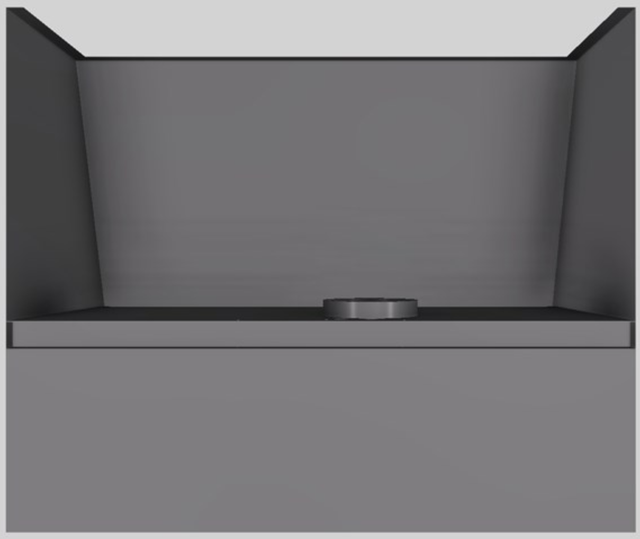Vent-A-Hood® 36" Wall Mounted Range Hood-Gunsmoke-4