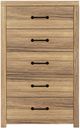 Perdue Woodworks 67,000 Essential Brown 32" 5-Drawer Chest-1