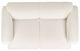 Coaster® Dorset White Upholstered Loveseat-4