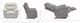 La-Z-Boy® Joel Slate Power Rocking Recliner with Power Headrest-2