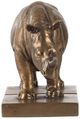 A & B Home Copper Rhinoceros Bookends-2