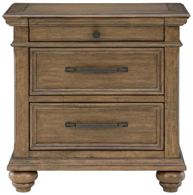 Signature Design by Ashley® Waynely Medium Brown Nightstand-2