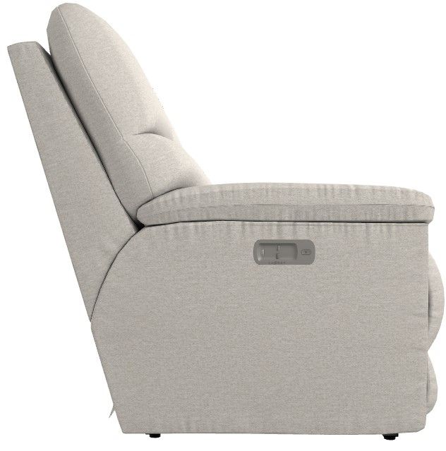 La-Z-Boy® Brooks Oyster Power Reclining Loveseat with Headrest-2