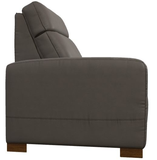 La-Z-Boy® Acadia Shitake Leather Power Reclining Chair with Headrest-3