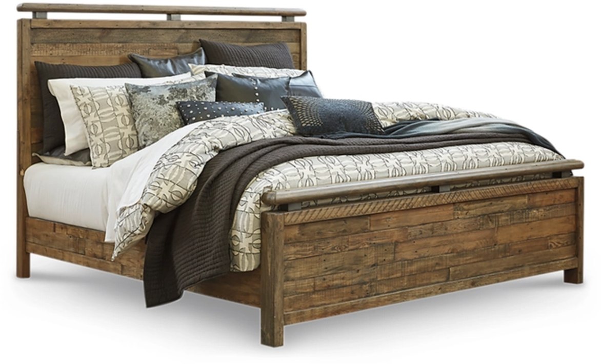 Signature Design by Ashley® Sommerford Brown Queen Panel Bed