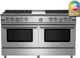 BlueStar® RNB Series 60" Stainless Steel Pro Style Natural Gas Range-0