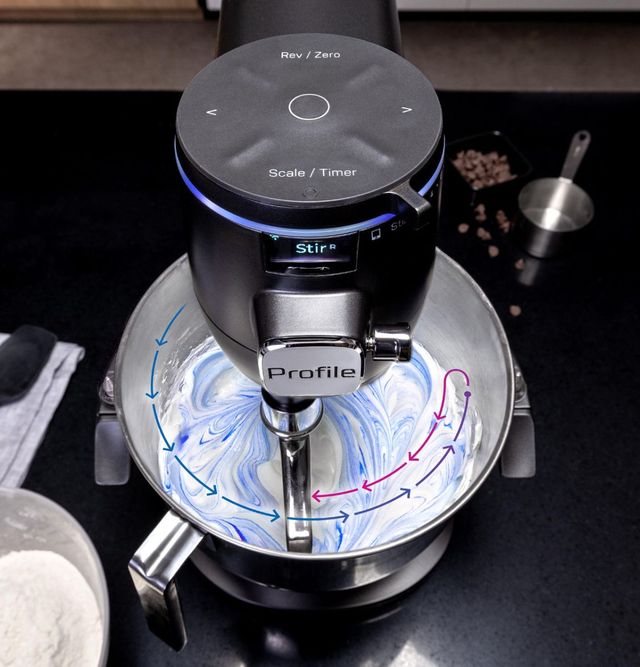 GE Profile™ Mineral Silver Stand Mixer -7