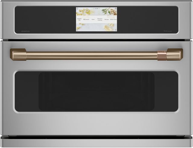 Café™ Brushed Bronze Wall Oven/Advantium Oven Pro Handle Kit-1