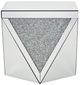 Michael Amini® Montreal Mirrored/Silver End Table-2
