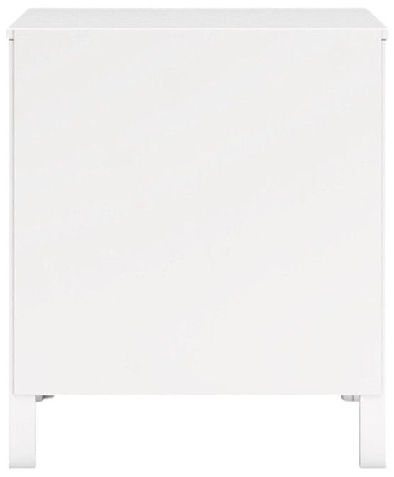 Signature Design by Ashley® Hallityn White Nightstand-3