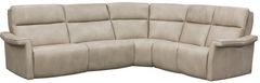 Elran Customizable Finn 5-Piece Manual Reclining Curved Sectional