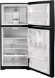 GE® 30" 19.1 Cu. Ft. Black Top Freezer Refrigerator-2