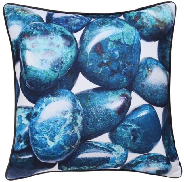 Stylecraft Norman Wyatt Home Blue Designer Pillow-0