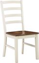 Signature Design by Ashley® Jendanton Antique White/Brown Dining Side Chair-0