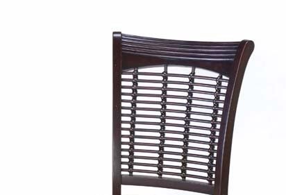 HH2 Home Bayberry 2-Piece Dark Cherry Dining Chairs-1