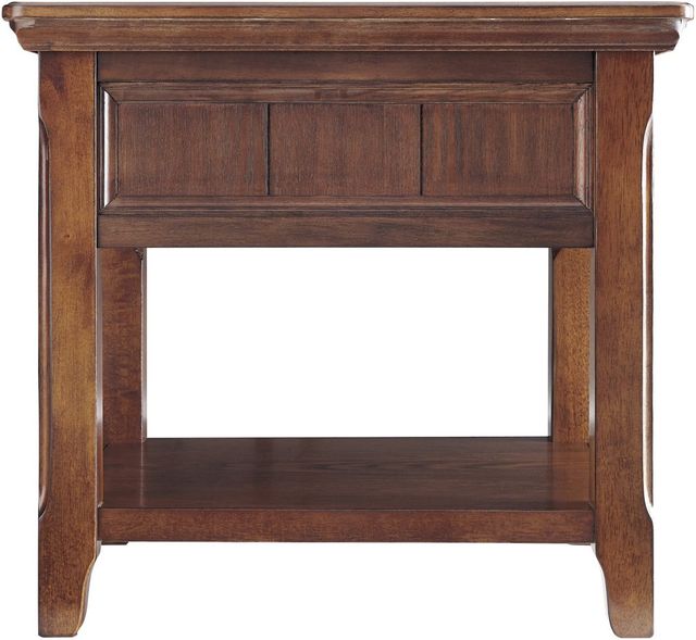 Signature Design by Ashley® Woodboro Dark Brown End Table-2