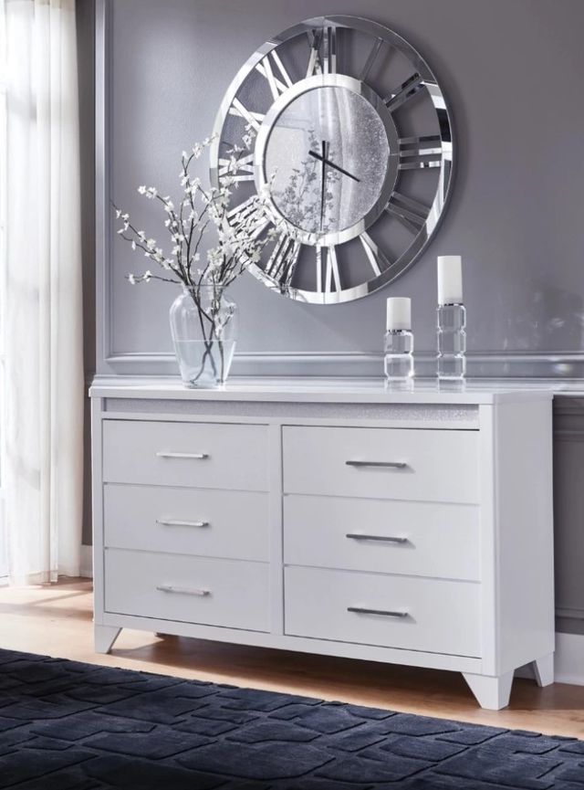 Signature Design by Ashley® Jarlee White Dresser-4