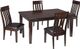 Table à rallonge rectangulaire Haddigan, brun, Signature Design by Ashley®-3