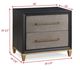 Crown Mark Payson Brown Nightstand-2