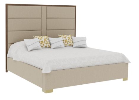 Country View Woodworking Customizable Verrado 6B California King Panel Bed-0